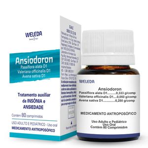 Ansiodoron Weleda c/ 80 Comprimidos