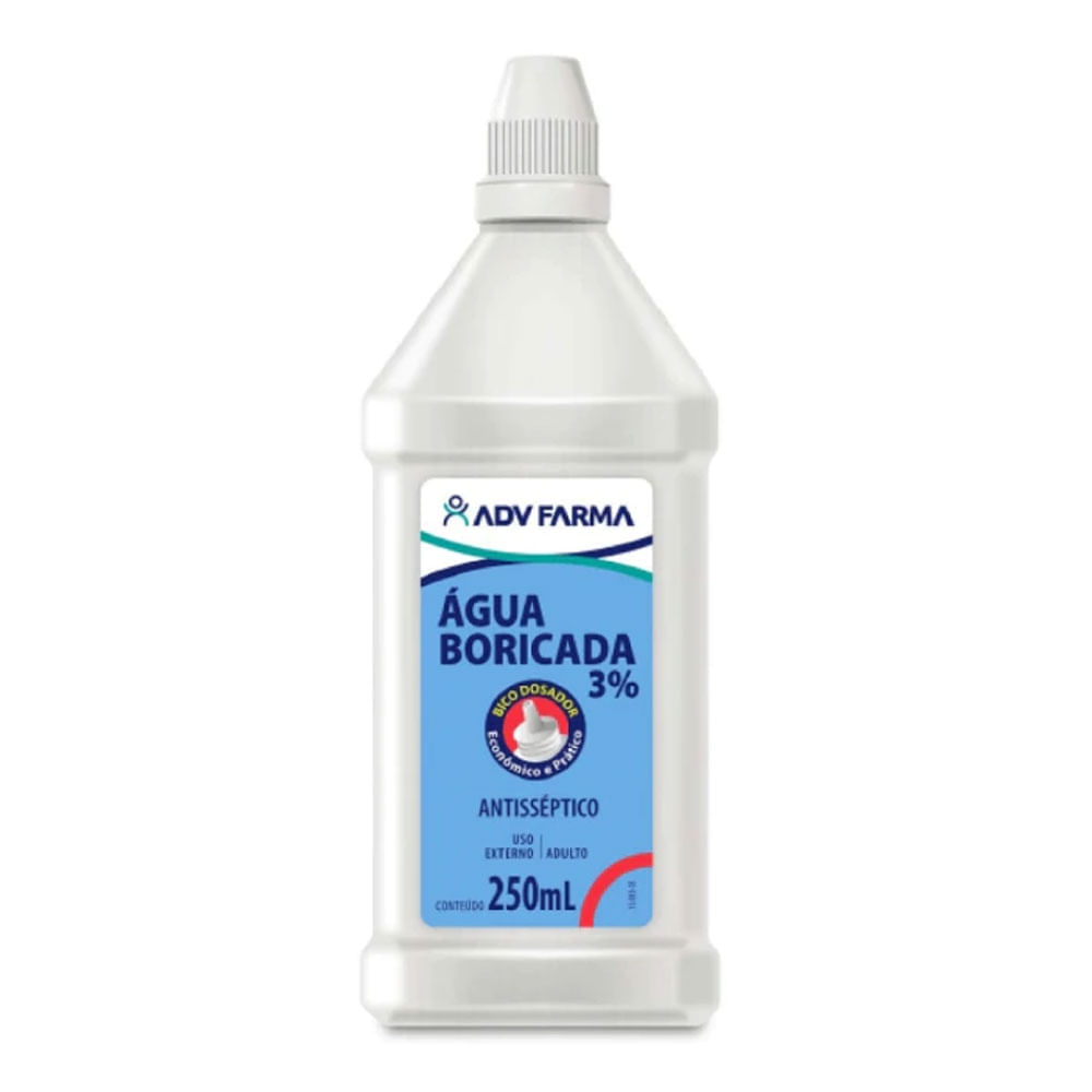 Flacone Acqua Borica Da 250 Ml